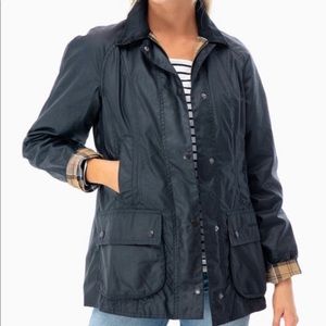Barbour Women’s Navy Beadnell Waxed Jacket